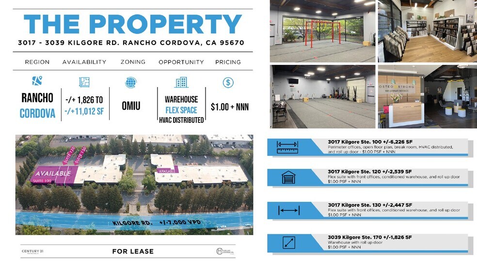 More Photos Of 3017 Kilgore Rd, Rancho Cordova Flex For Lease
