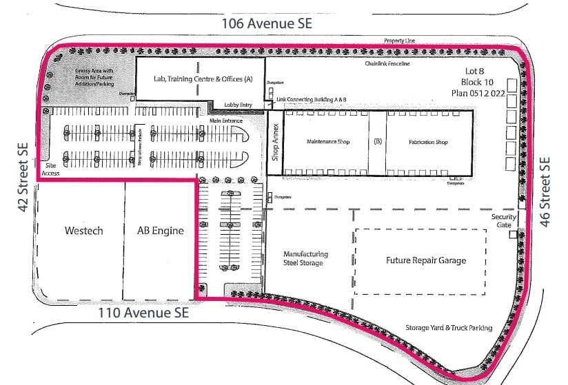 Primary Photo Of 10774 42nd St SE, Calgary Flex For Lease
