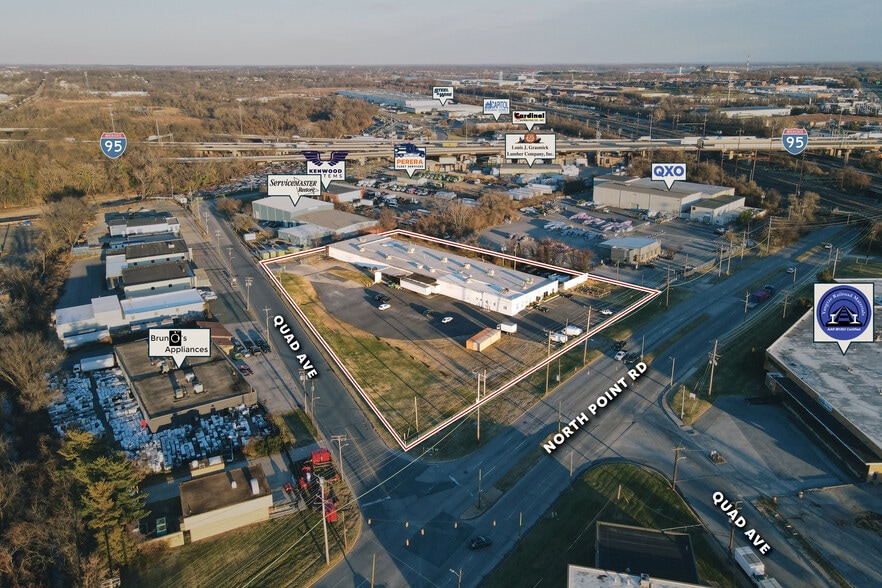 More Photos Of 601 N North Point Rd, Baltimore Warehouse For Lease