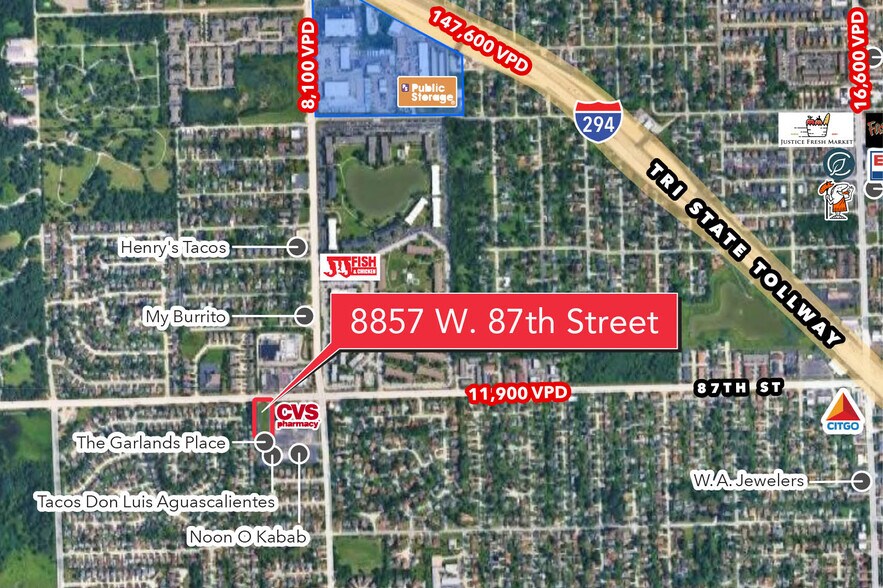 More Photos Of 8857 W 87th St, Hickory Hills Drugstore For Lease