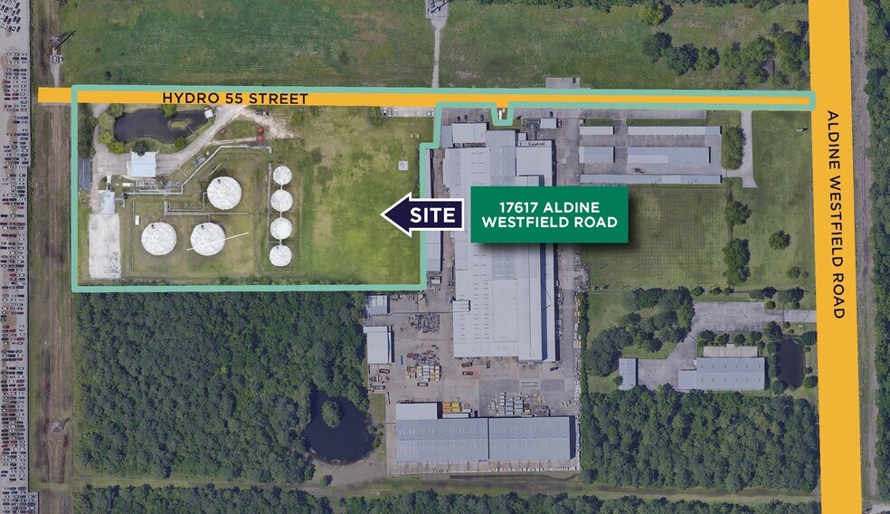 Primary Photo Of 17617 Aldine Westfield Rd, Houston Specialty For Sale