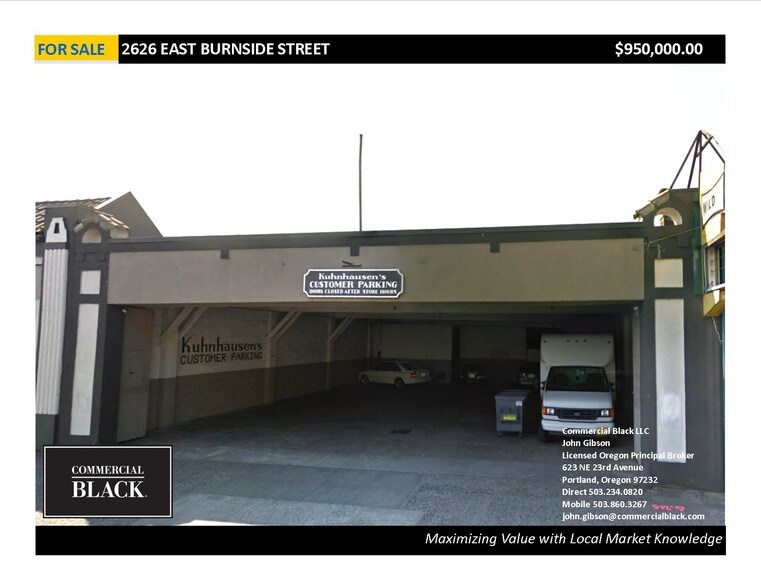 More Photos Of 2626 E Burnside St, Portland Storefront For Lease