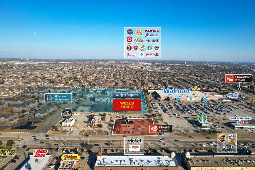 More Photos Of 8600 N Beach St, Fort Worth Bank For Sale