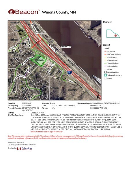 More Photos Of 31435 Veterans Rd, La Crescent Warehouse For Lease