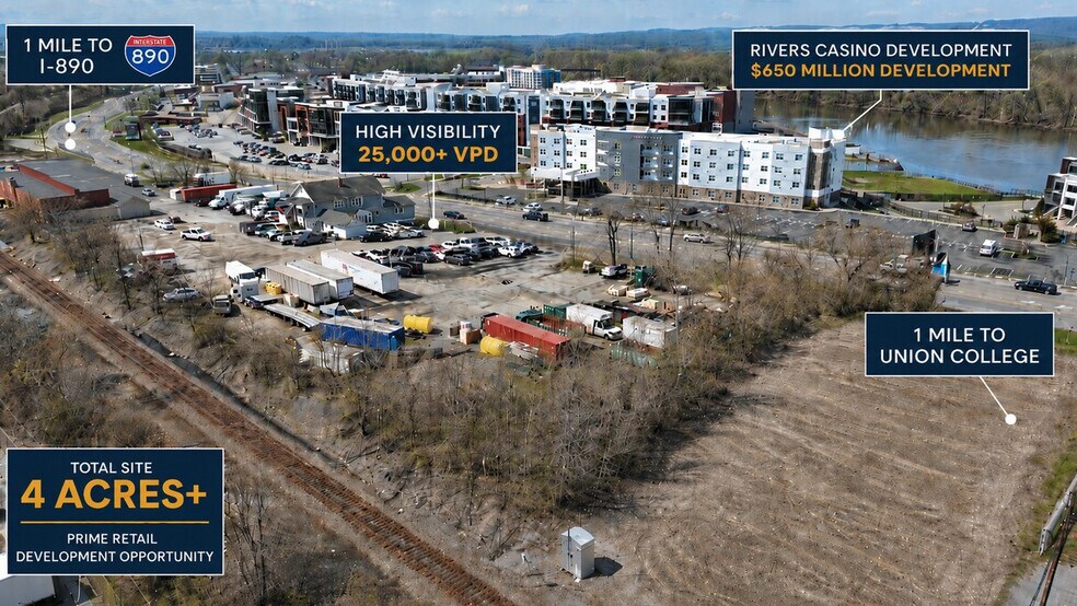 Primary Photo Of 1710 Erie Blvd, Schenectady Land For Lease