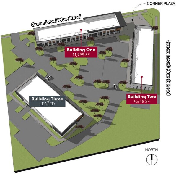 More Photos Of 8375 Green Level Church Rd, Apex Office For Lease