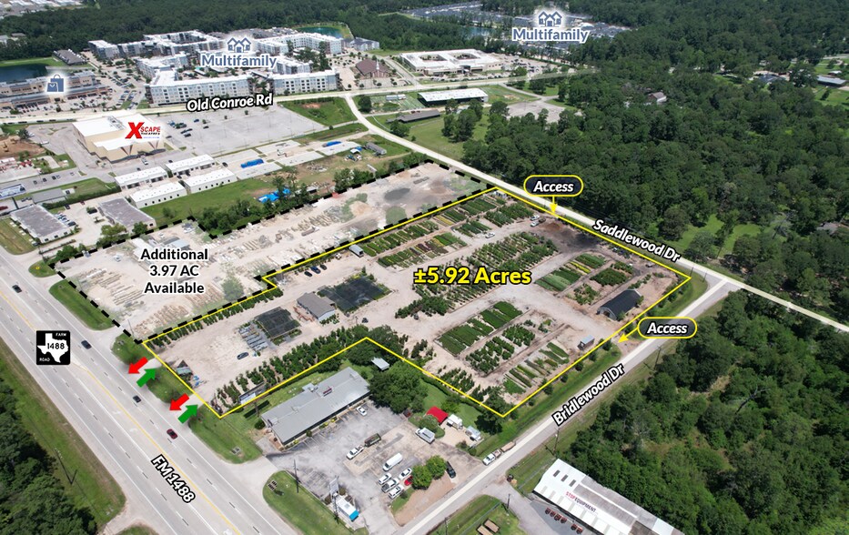 Primary Photo Of 4598 FM 1488, Conroe Land For Sale