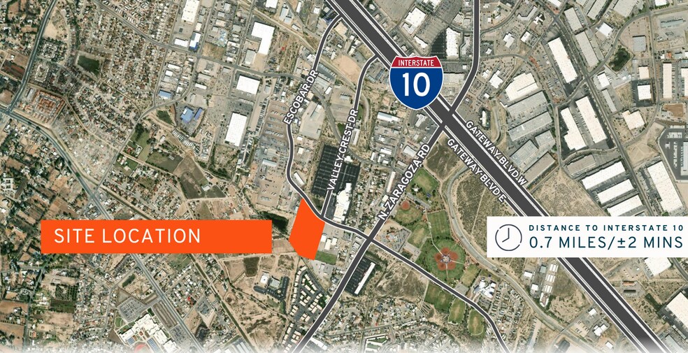 More Photos Of 8900 Escobar Dr, El Paso Distribution For Lease