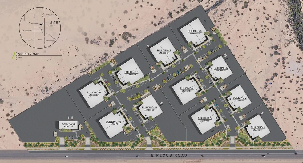 More Photos Of 7320 E Pecos Rd, Mesa Warehouse For Sale