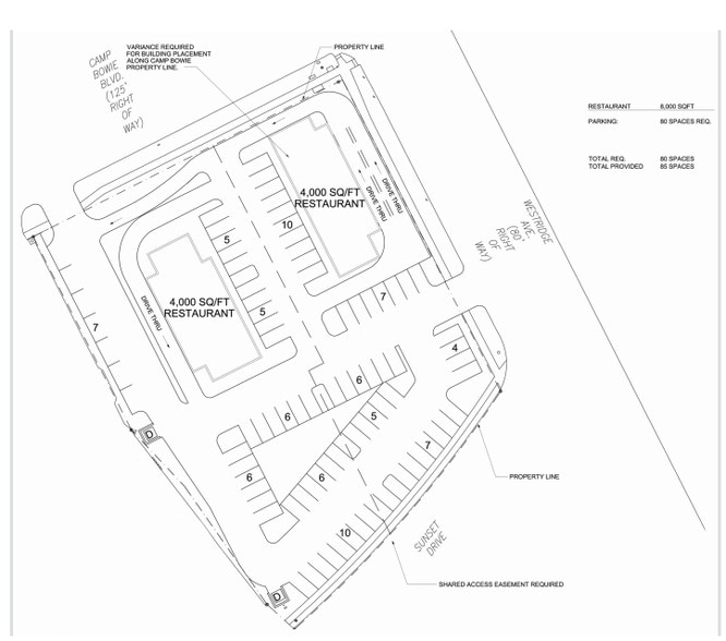 More Photos Of 6201 Camp Bowie Blvd, Fort Worth Land For Lease