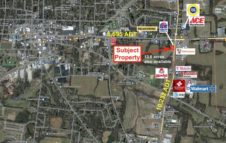 Primary Photo Of 105 S Dupree Ave, Brownsville Land For Sale