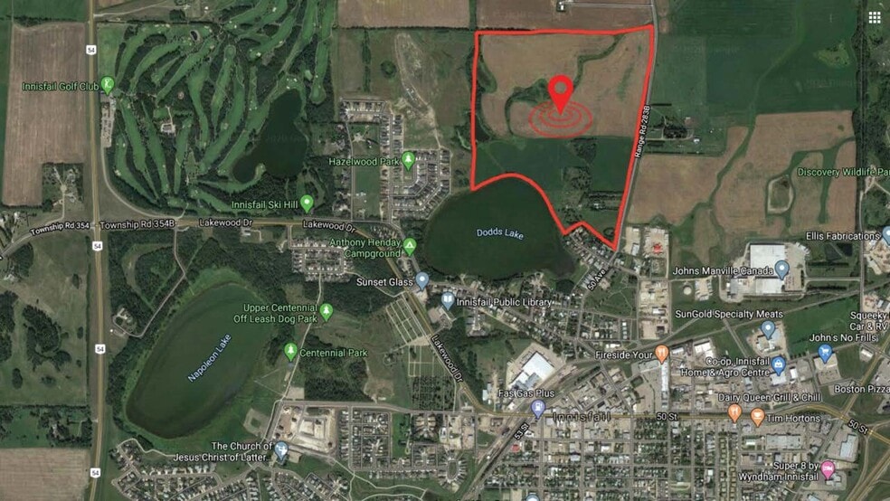 Primary Photo Of 5901 50 Ave, Innisfail Land For Sale