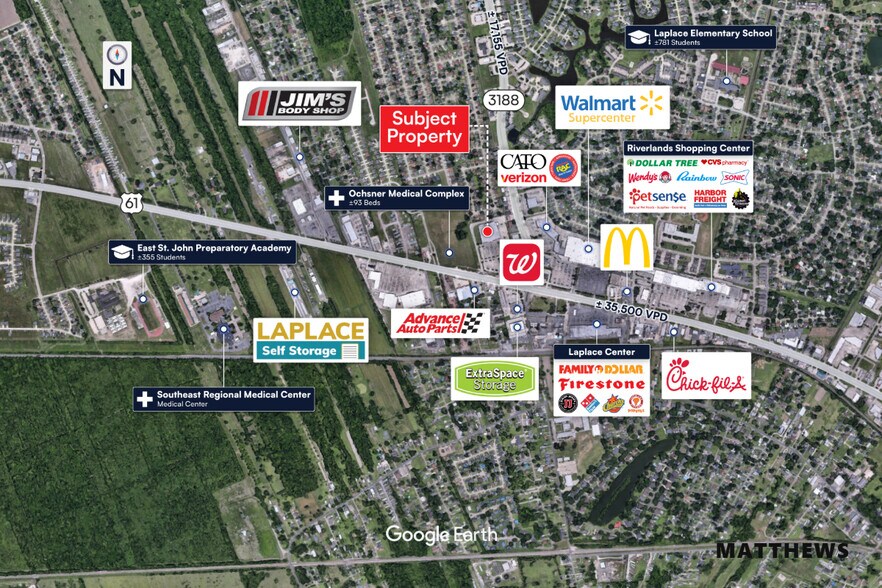 More Photos Of 1830 W Airline Hwy, La Place Supermarket For Sale