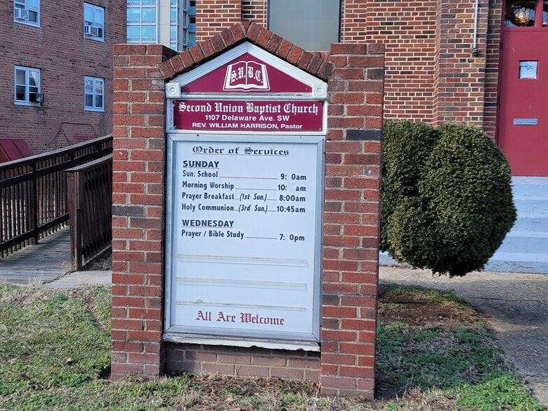 More Photos Of 1107 Delaware Ave SW, Washington Religious Facility For Sale