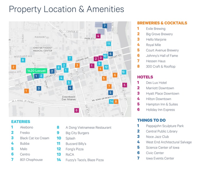More Photos Of 1420 Locust St, Des Moines Office For Lease
