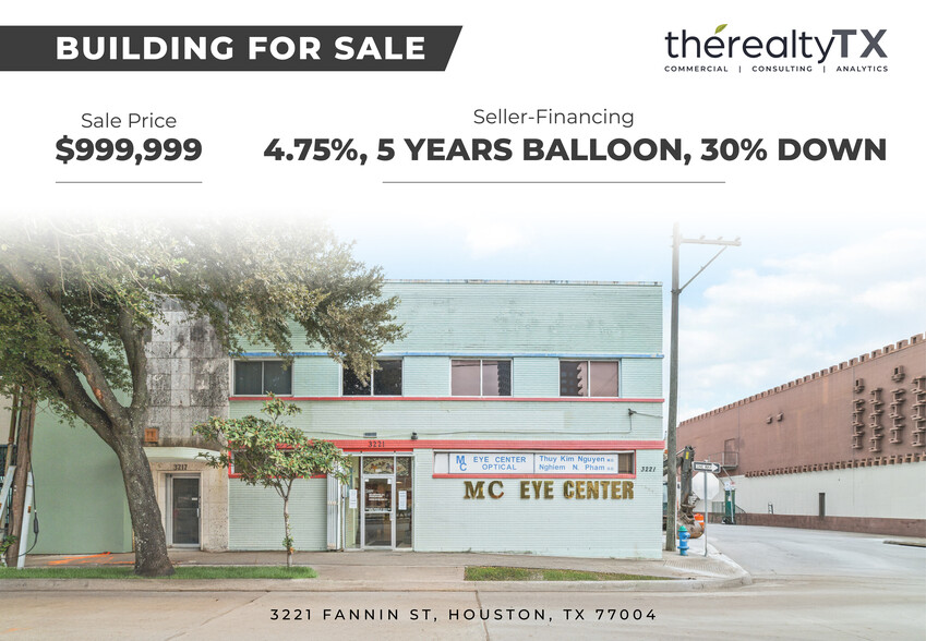 Primary Photo Of 3221 Fannin St, Houston Office For Sale