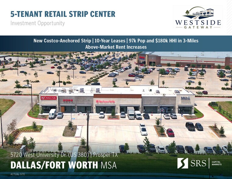 Primary Photo Of 5720 University Drive, Aubrey General Retail For Sale