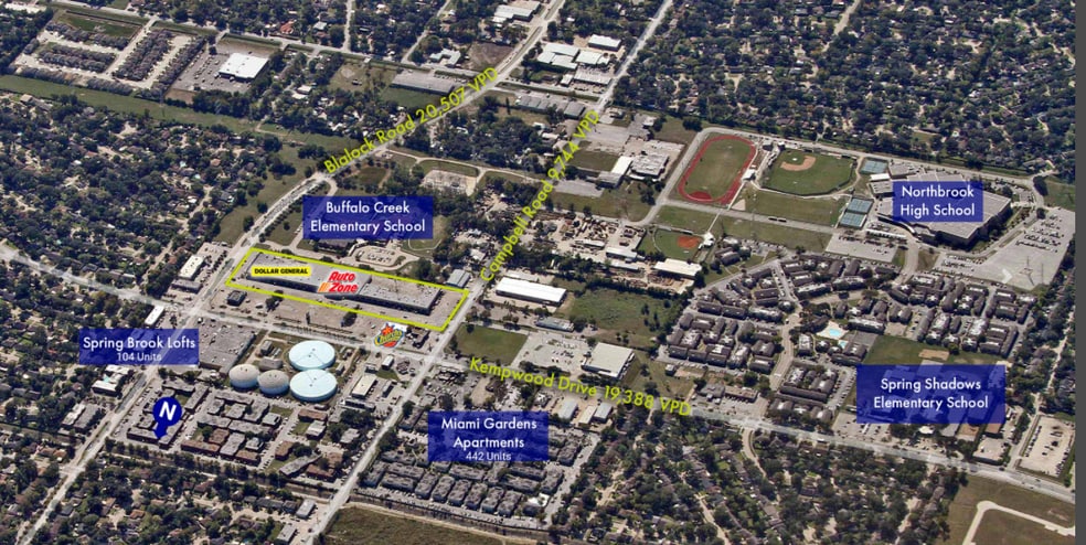 More Photos Of 9401-9495 Kempwood Dr, Houston Unknown For Lease