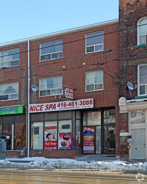 Primary Photo Of 267-269 Broadview Ave, Toronto Storefront Retail Residential For Lease