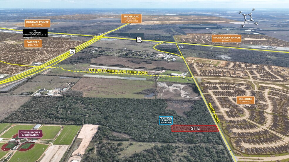 More Photos Of 17448 Bauer Rd, Hockley Land For Sale