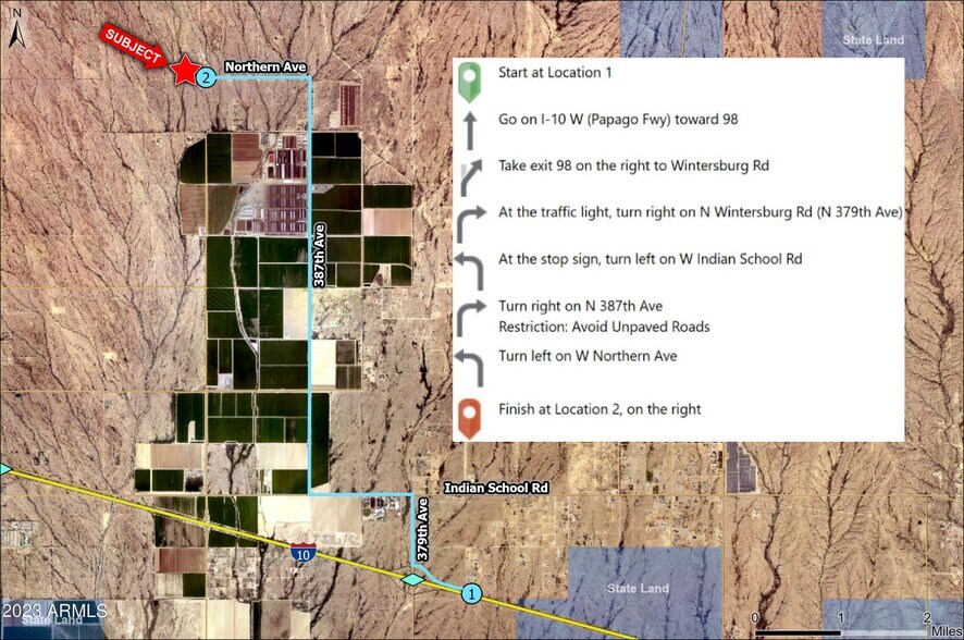 More Photos Of 395th Ave & Northern Parcel 2 ave, Tonopah Land For Sale
