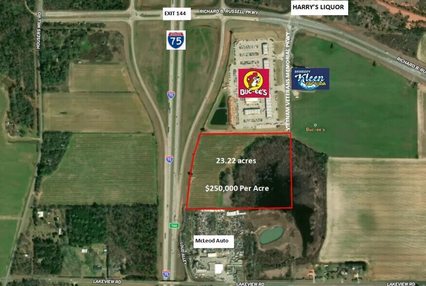 More Photos Of Vietnam Veterans Memorial Parkway, Fort Valley Land For Sale