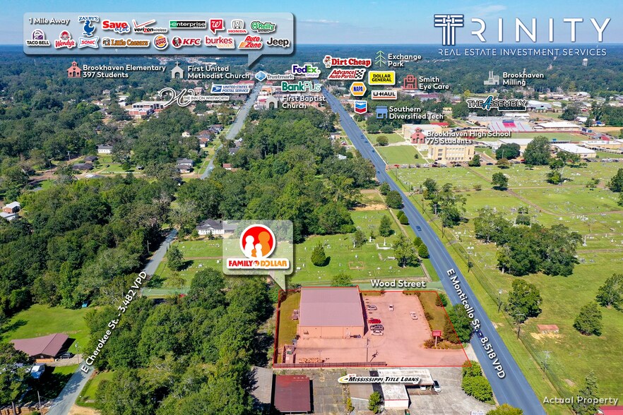 More Photos Of 600 E Monticello St, Brookhaven Storefront For Sale