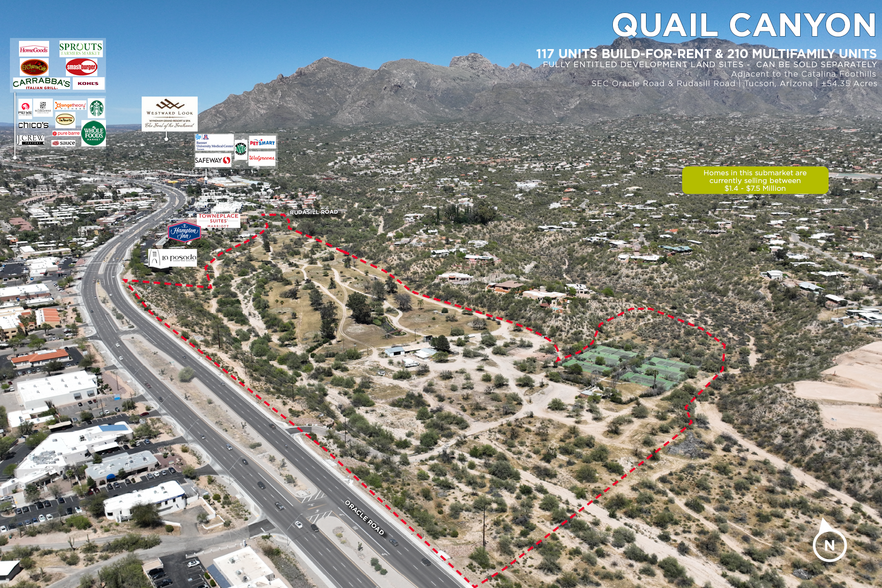 Primary Photo Of 303 W Rudasill Rd, Tucson Land For Sale