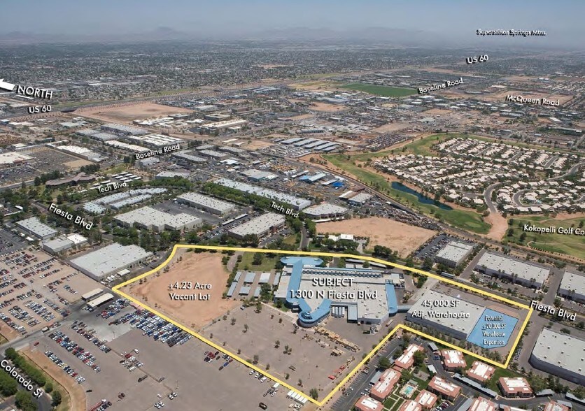 More Photos Of 1300 N Fiesta Blvd, Gilbert Manufacturing For Lease