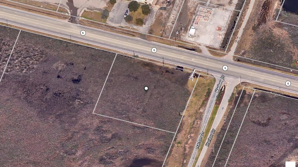 Primary Photo Of Highway 6 @ Harbor Dr, Hitchcock Land For Sale