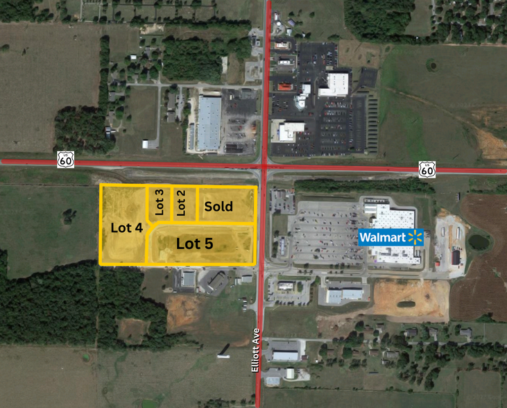 Primary Photo Of Route 39 @ 60, Aurora Land For Sale