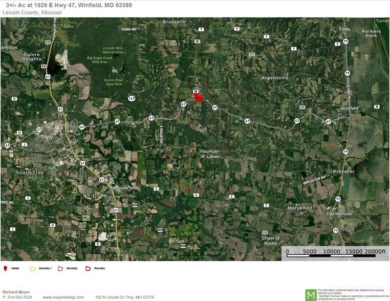 More Photos Of N. Hwy W (Lot 3 - 4+/- Acres), Winfield Land For Sale