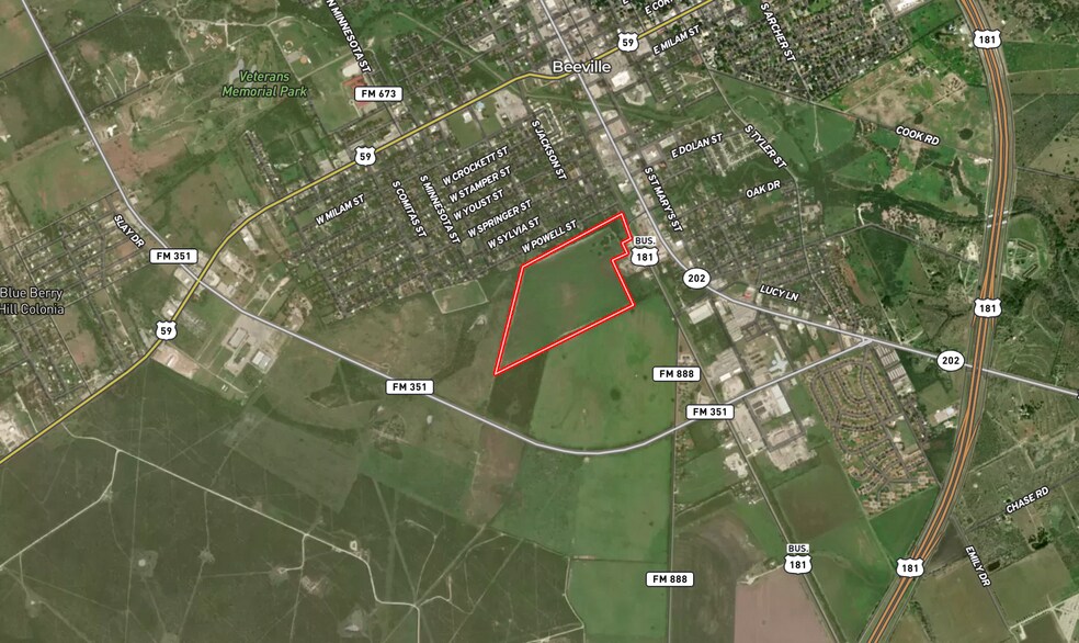 Primary Photo Of Business Hwy 181, Beeville Land For Sale