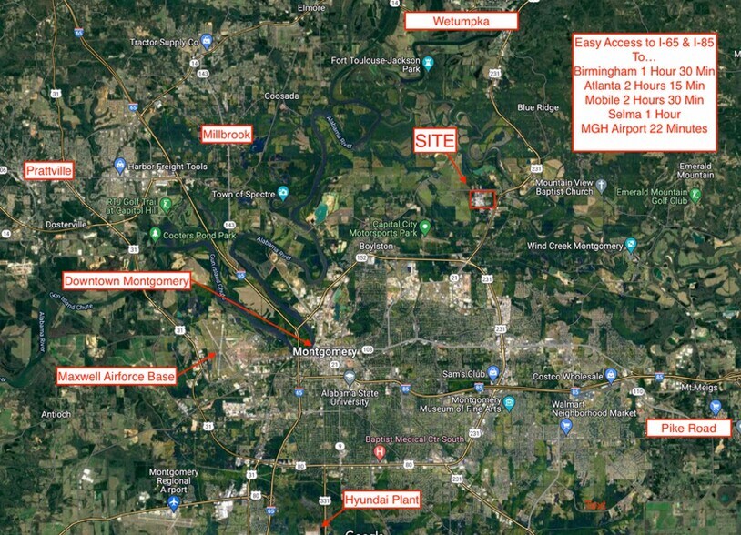 More Photos Of 3601 Wetumpka Hwy, Montgomery Warehouse For Lease