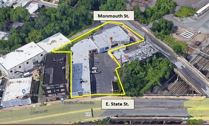 Primary Photo Of 642 E State St, Trenton Industrial For Sale