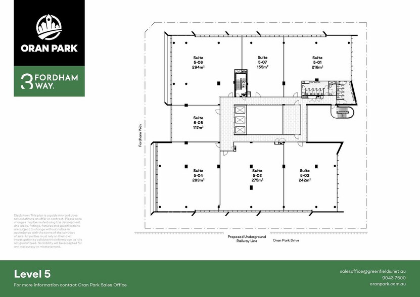 More Photos Of 3 Fordham Way, Oran Park Office For Lease
