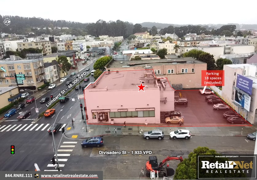 More Photos Of 3201 Divisadero St, San Francisco Drugstore For Lease