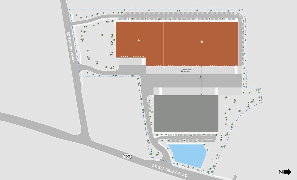 More Photos Of 11201 Ed Brown Rd, Charlotte Warehouse For Lease