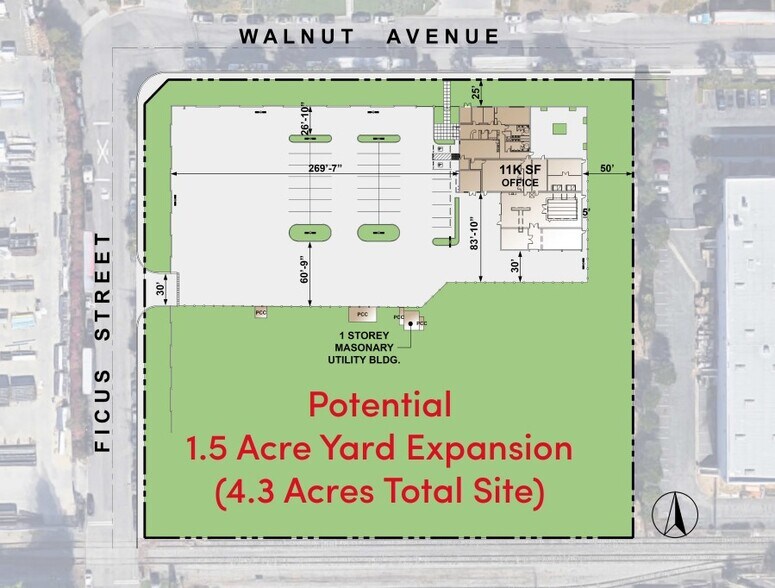 More Photos Of 1000 Walnut Ave, Pomona Land For Lease