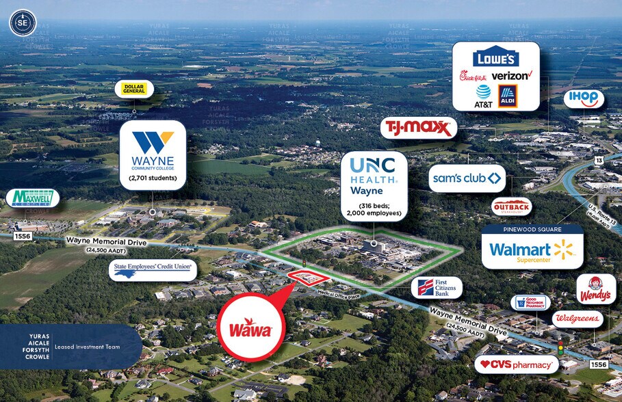 More Photos Of 2606 Medical Office Pl, Goldsboro Service Station For Sale