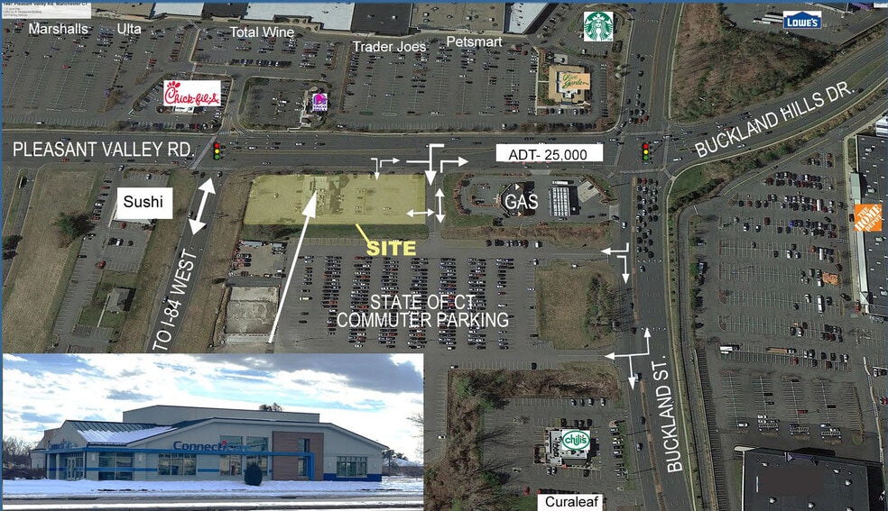 Primary Photo Of 1487 Pleasant Valley Rd, Manchester Restaurant For Lease