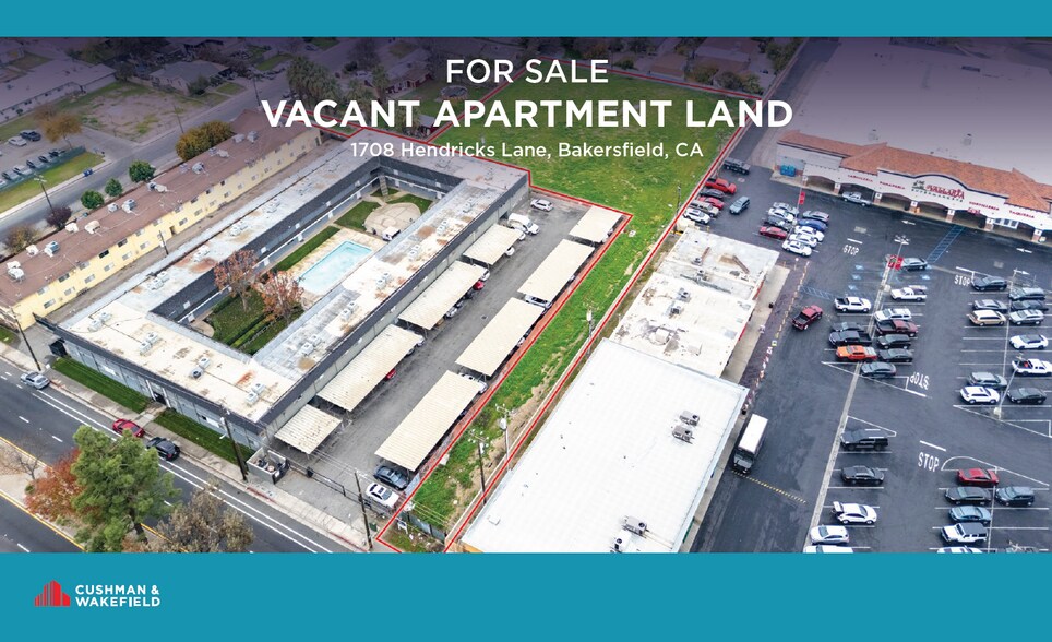 Primary Photo Of 1708 Hendricks ln, Bakersfield Land For Sale
