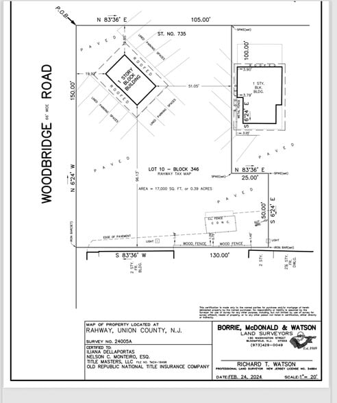 More Photos Of 735 E Hazelwood Ave, Rahway Freestanding For Sale