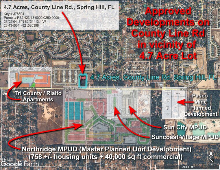 More Photos Of 12163 County Line Rd, Spring Hill Land For Sale