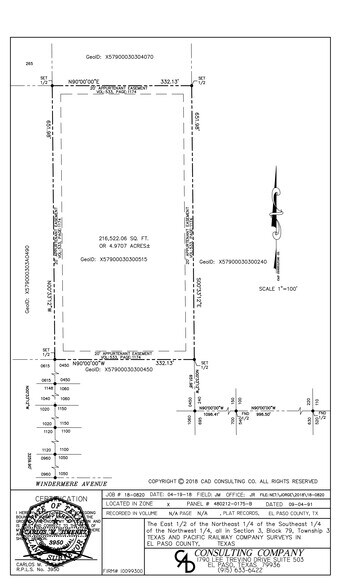 More Photos Of Montwood Drive and Windermere, El Paso Land For Sale