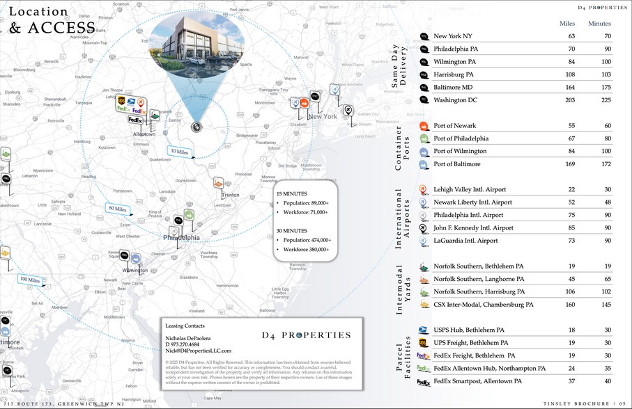 More Photos Of 717 State Route 173, Greenwich Township Manufacturing For Lease