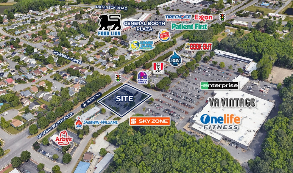 More Photos Of 1676 General Booth Blvd, Virginia Beach Fast Food For Lease