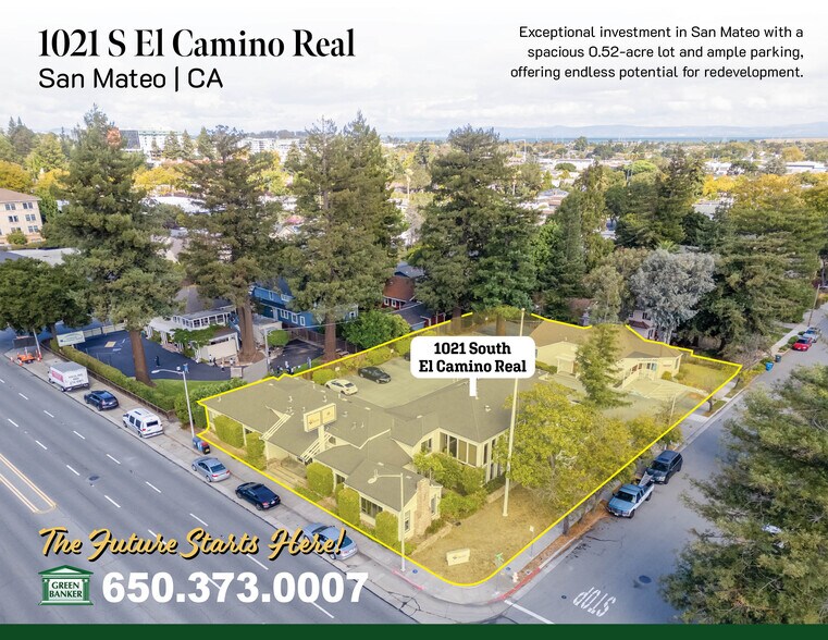 Primary Photo Of 1021 S El Camino Real, San Mateo Office For Sale