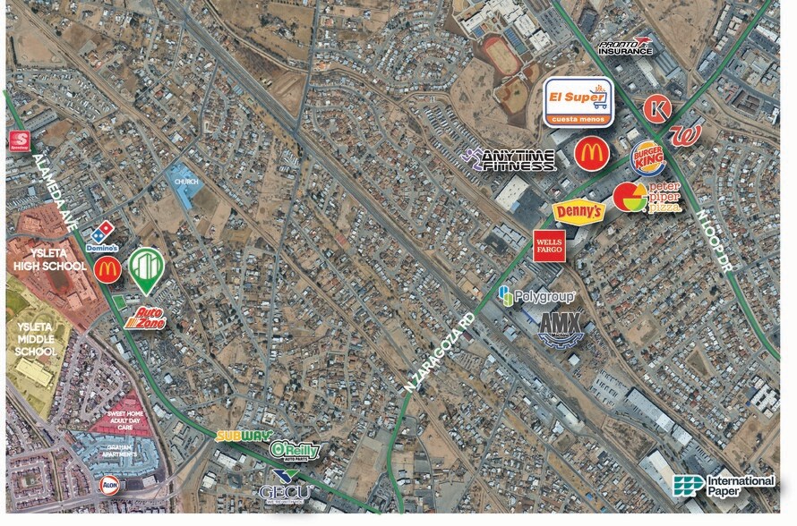 More Photos Of 8701 Alameda Ave, El Paso Convenience Store For Lease