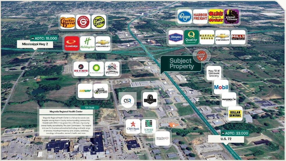 More Photos Of 2900 Highway 72 W, Corinth Restaurant For Sale